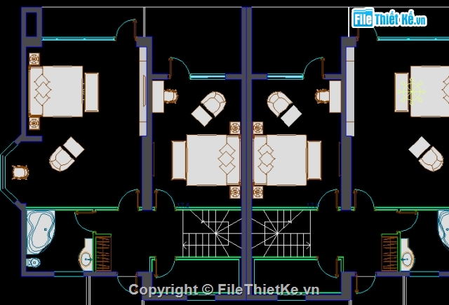 bản vẽ nhà ở,cad tách rời nhà,trong bản vẽ nhà